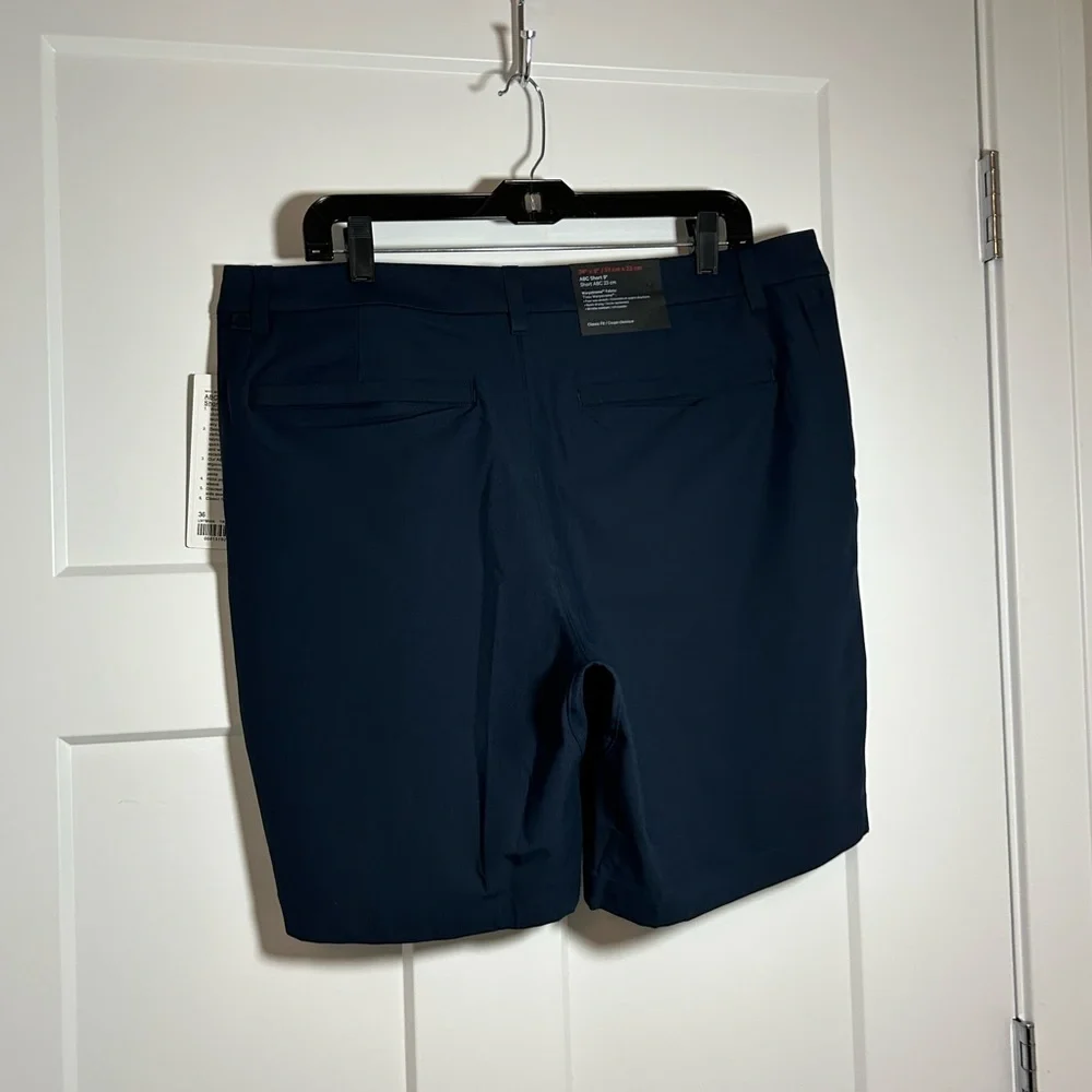 lululemon ABC golf shorts men’s size 36 9” inseam/length - Picture 4 of 8